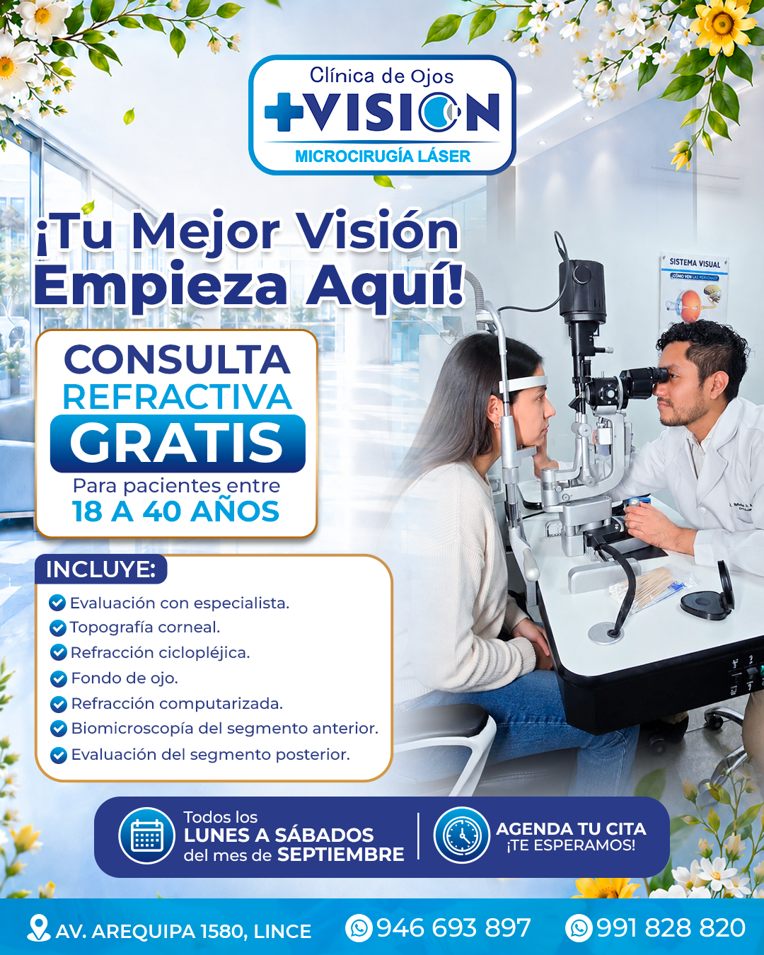 Flyer de Consulta Gratis por el mes de Septiembre (1)
